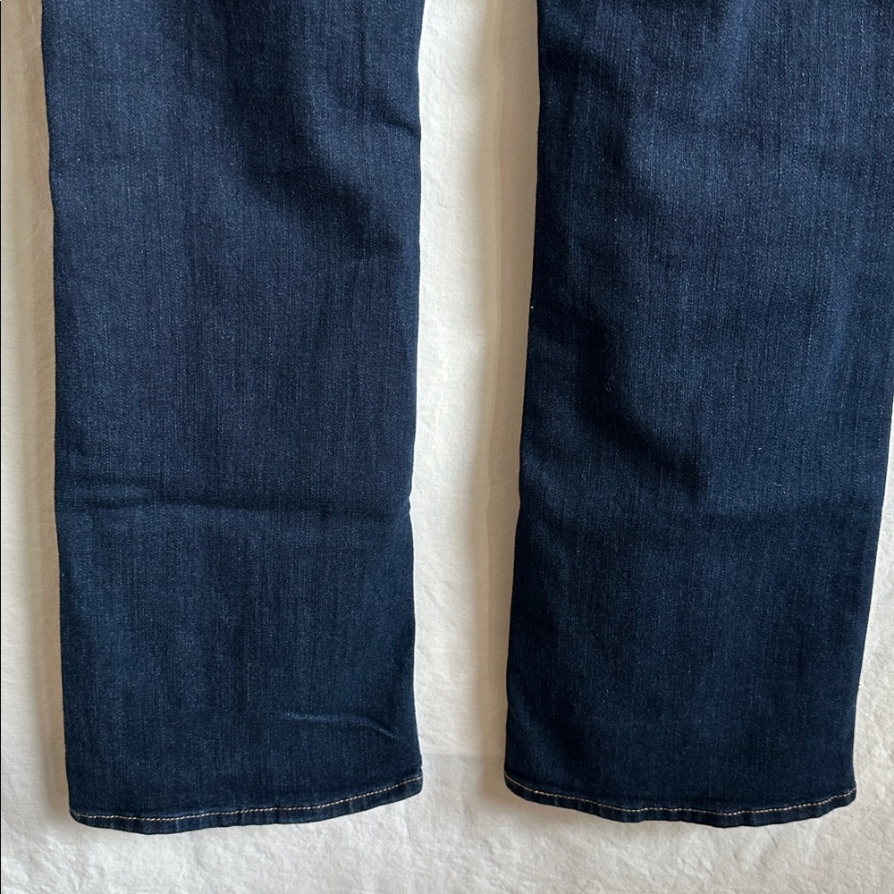 Signature by Levi Strauss mid rise bootcut dark wash jeans, size 12L - Picture 6 of 10